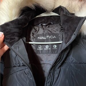 Nautica Black Puffer Jacket